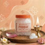 Shreevasa Pure Hand-Cut Camphor Blocks – 20 Pcs (4g each)